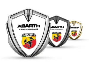 Fiat Abarth Metall Kuppel Emblem Max Design Solides Metall